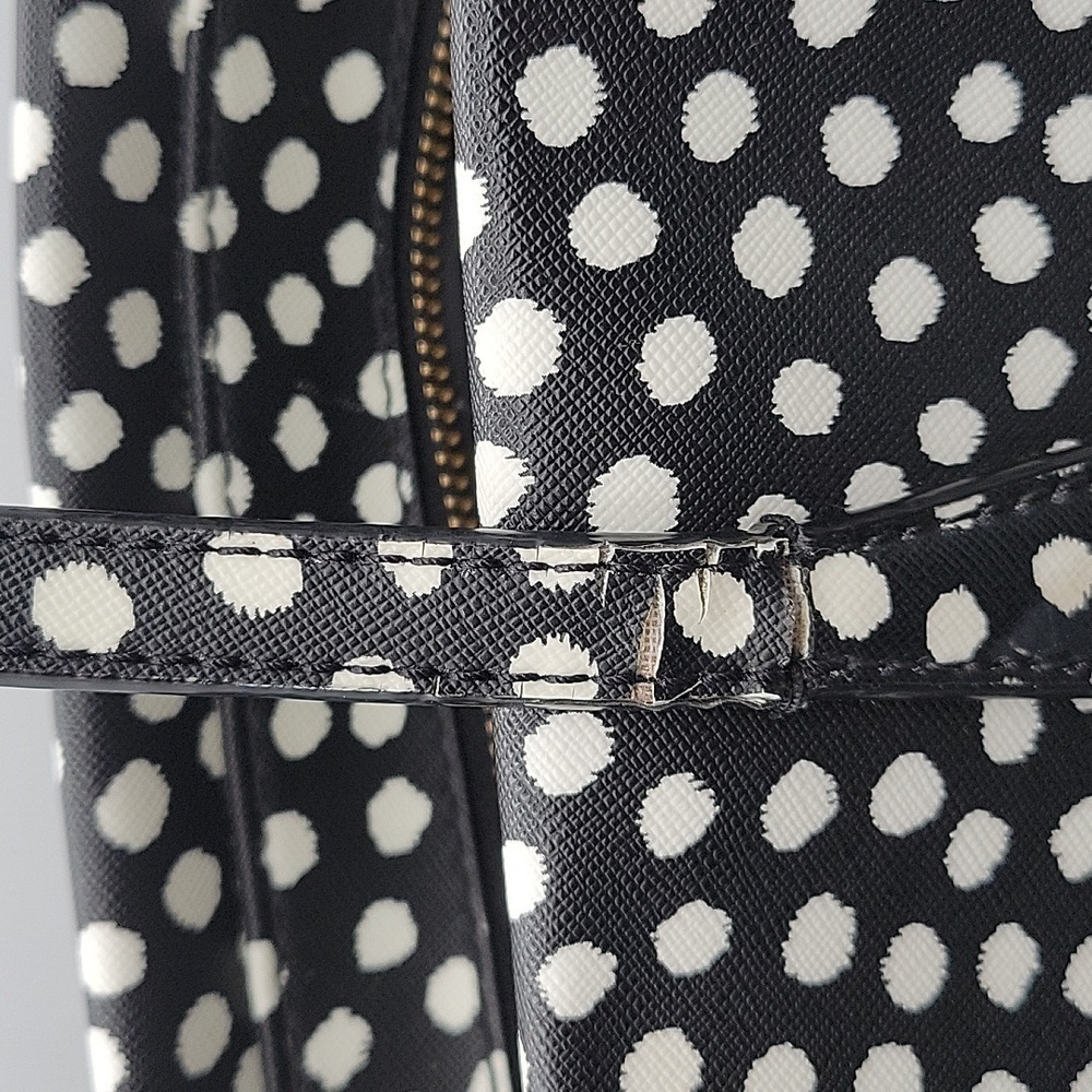KATE SPADE Musical Dot Diaper Bag Black White - Picture 14 of 16